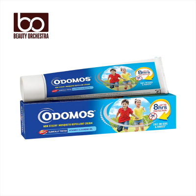 Picture of Odomos Non-Sticky Mosquito Repellent Cream With Vitamin E & Almond - 100g