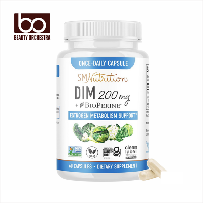 Picture of SMNutrition DIM 200mg With BioPerine - 60 Capsules