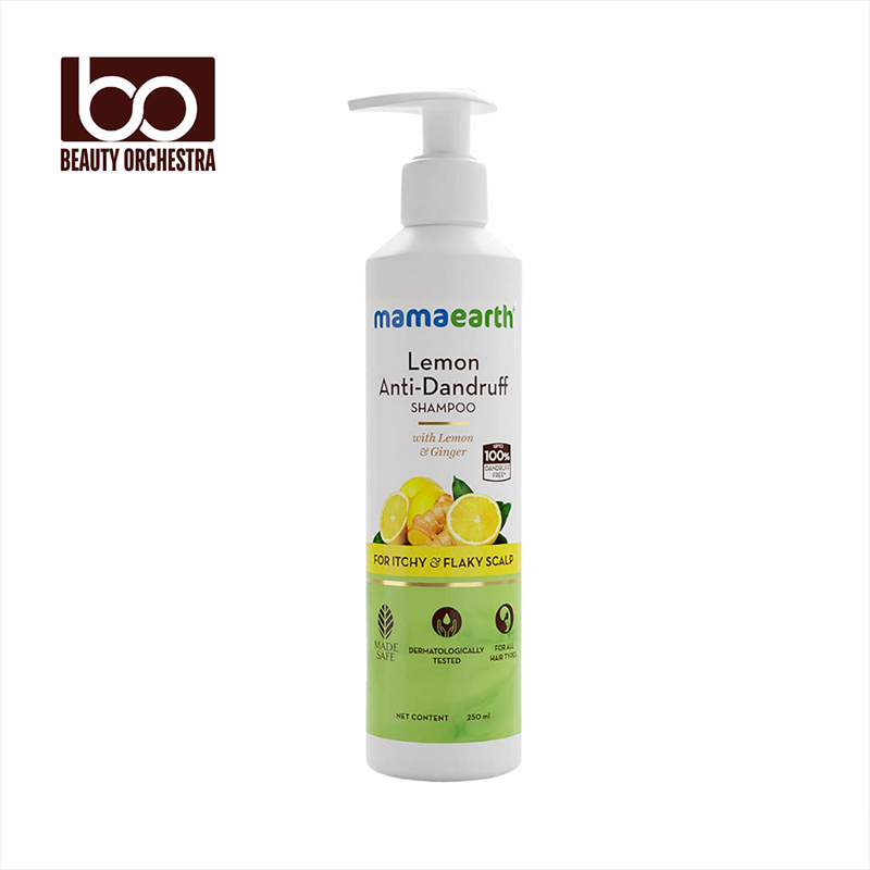 Picture of Mamaearth Lemon Anti-Dandruff Shampoo - 250ml