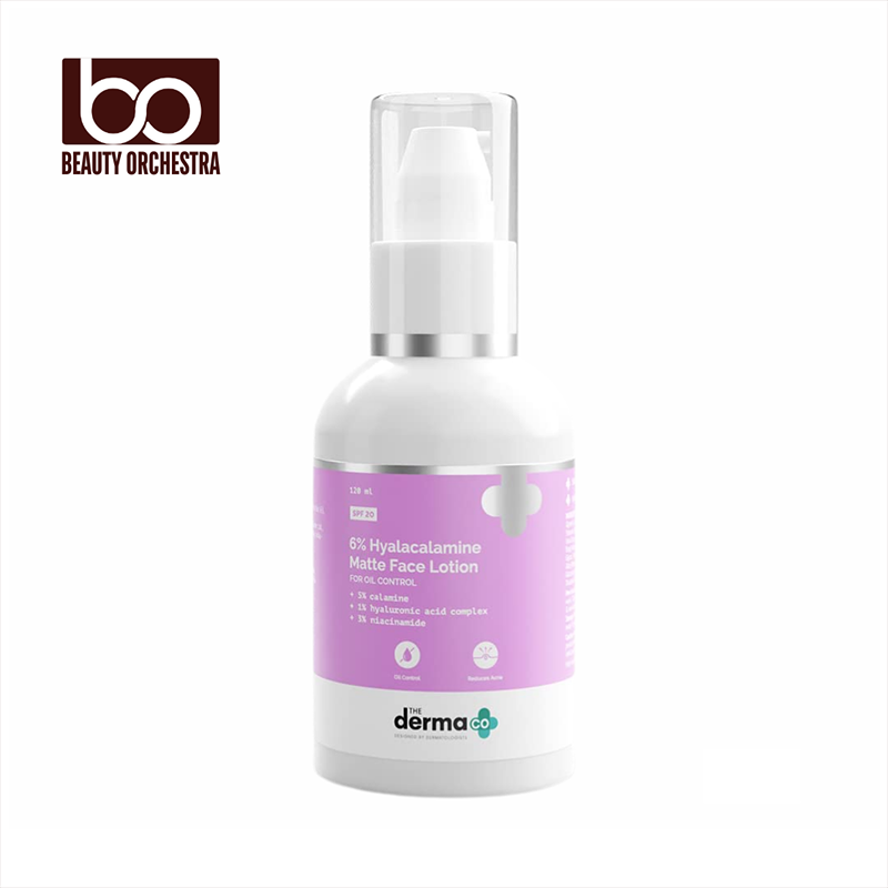 Picture of The Derma Co 6% Hyalacalamine Matte Face Lotion - 120ml