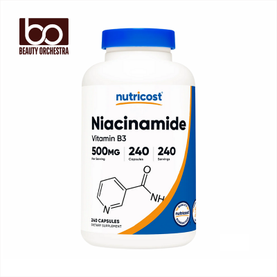 Picture of Nutricost Niacinamide Vitamin B3 500mg - 240 Capsules