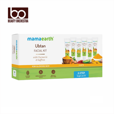 Picture of Mamaearth Ubtan Facial Kit With Turmeric & Saffron For Glowing Skin - 60g