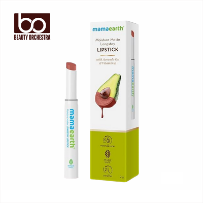 Picture of Mamaearth Moisture Matte Longstay Lipstick (14 Peach Nude) - 2g