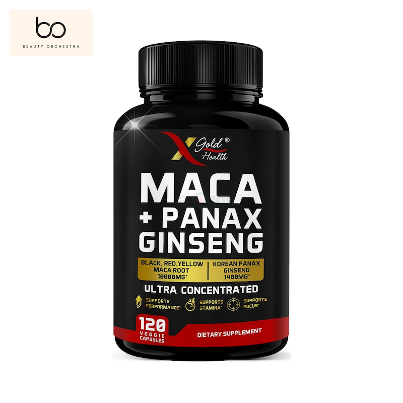 Picture of X Gold Health Maca PanaxGinseng Ultra Concentrated - 120 Capsules
