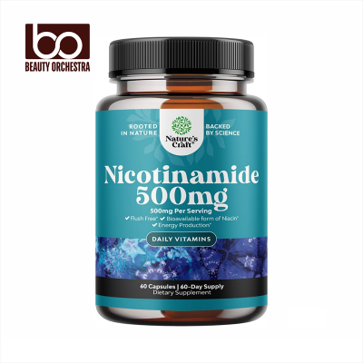 Picture of Nature's Craft Nicotinamide 500mg - 60 Capsules