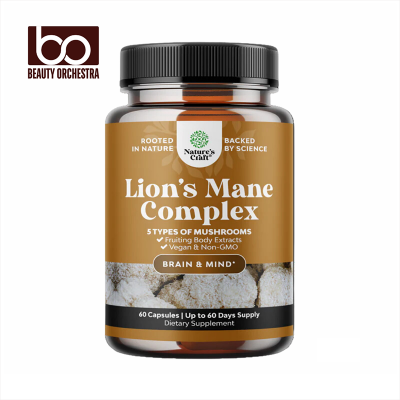 Picture of Nature's Craft Lions Mane Complex - 60 Capsules