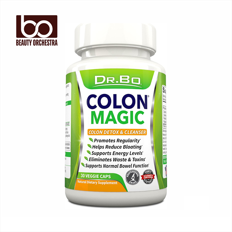 Picture of Dr Bo Colon Magic Colon Detox & Cleanser - 30 Veggie Caps