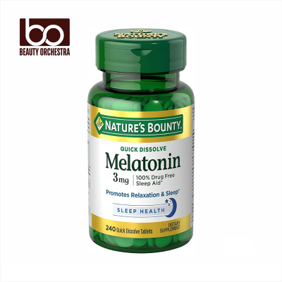 Picture of Nature's Bounty Melatonin 3 mg - 240 Quick Dissolve Tablets