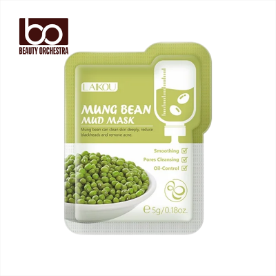 Picture of Laikou Japan Sakura Mung Bean Mud Mask - 5g