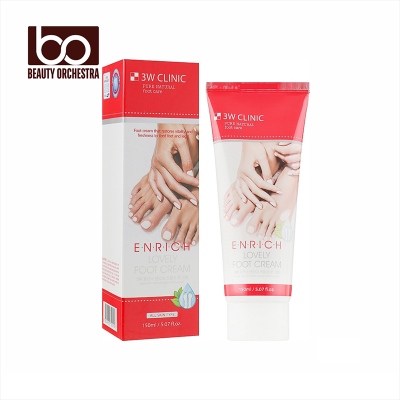 Picture of 3W Clinic Pure Natural Enrich Lovely Foot Cream - 150ml