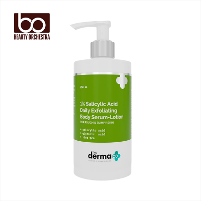 Picture of The Derma Co 1% Salicylic Acid Daily Exfoliating Body Serum Lotion - 250ml