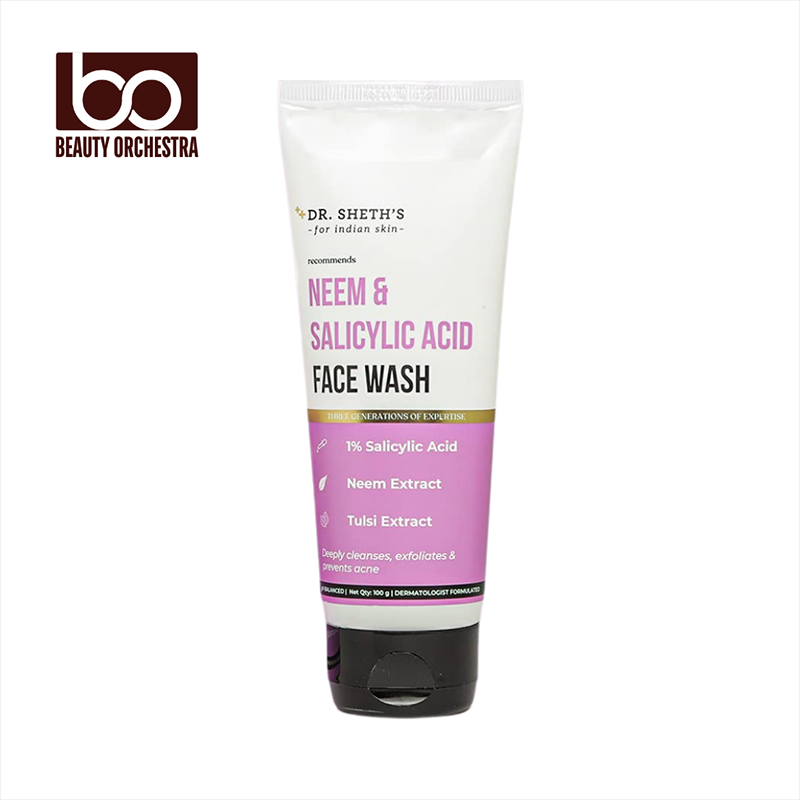 Picture of Dr. Sheth's Neem & Salicylic Acid Face Wash - 100g