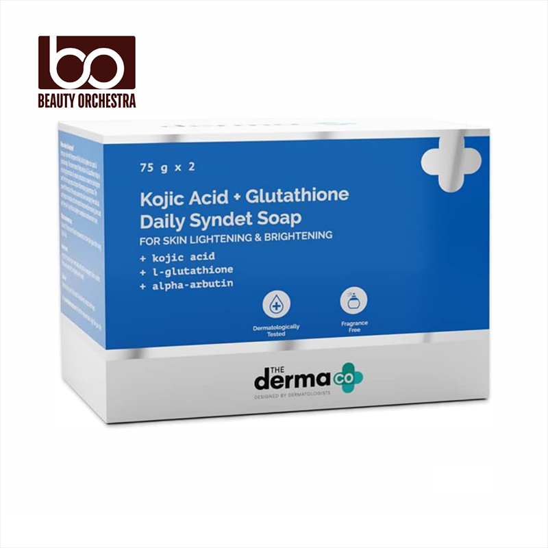 Picture of The Derma Co Kojic Acid Daily Syndet Soap - 75g*2