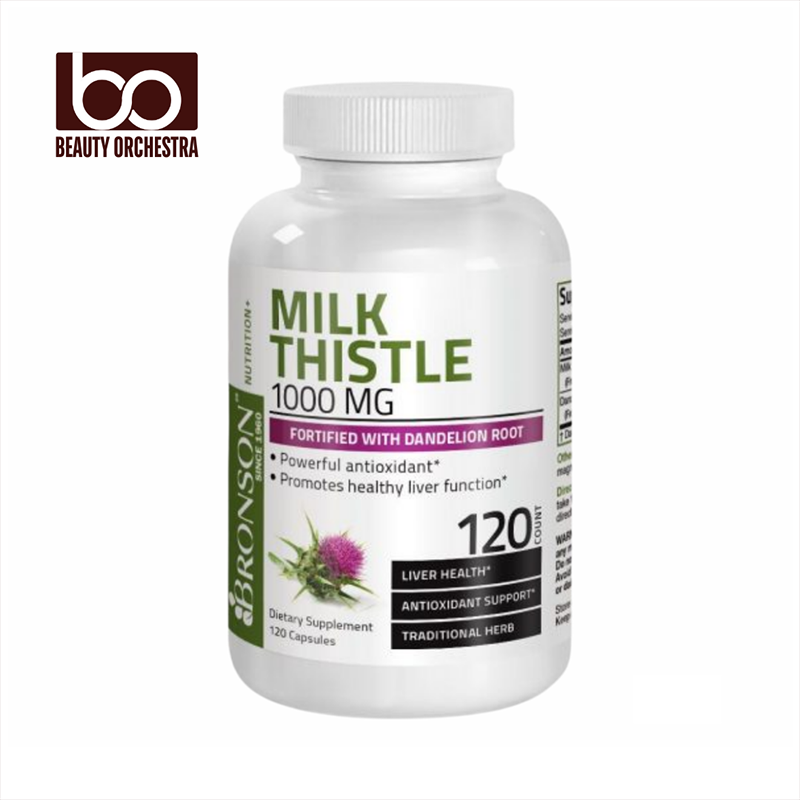 Picture of Bronson Milk Thistle 1000 mg - 120 capsules
