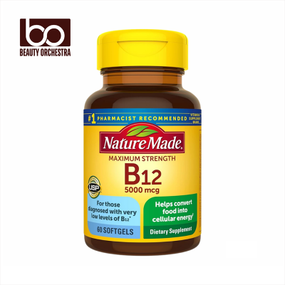 Picture of Nature Made Maximum Strength Vitamin B12 5000mcg - 60 Softgels