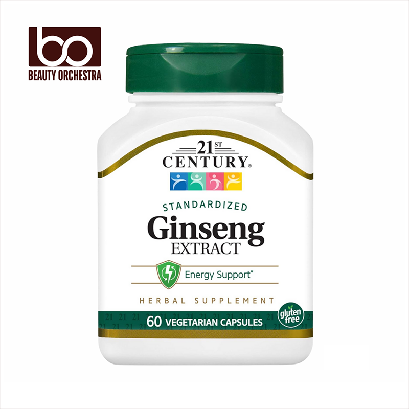 Picture of 21st Century Ginseng Extract - 60 Veg Capsules