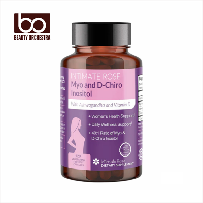 Picture of Intimate Rose Myo-Inositol & D-Chiro Inositol Supplement - 120 Veg Capsules