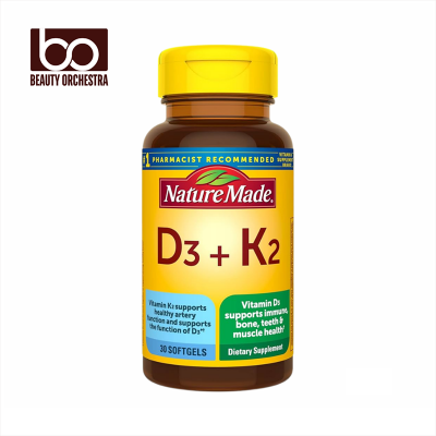 Picture of Nature Made Vitamin D3+K2 - 30 Softgels