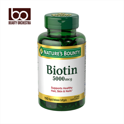 Picture of Nature's Bounty Biotin 5000mcg  - 150 Softgels