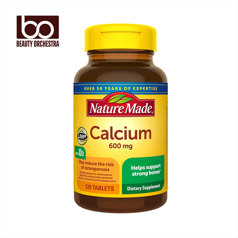 Picture of Nature Made Calcium 600 mg – 120 Tablets
