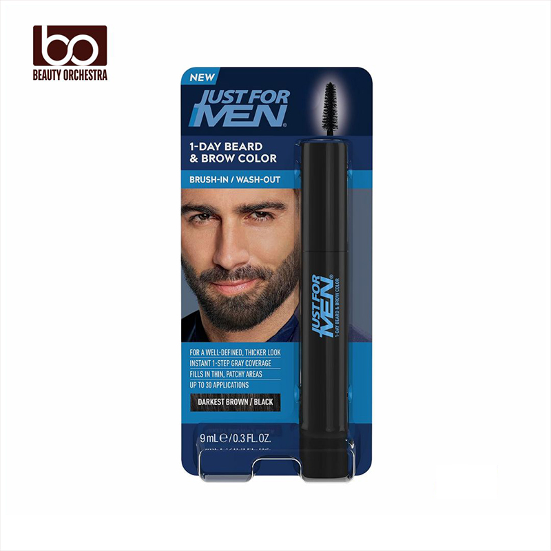 Picture of Just for Men 1-Day Beard & Brow Color - Darkest Brown/Black - 9ml