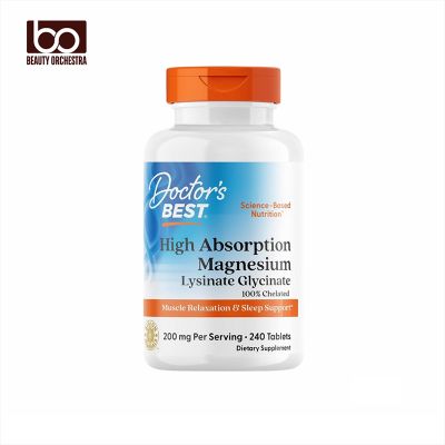 Picture of Doctor's Best High Absorption Magnesium Glycinate - 240 Tablets