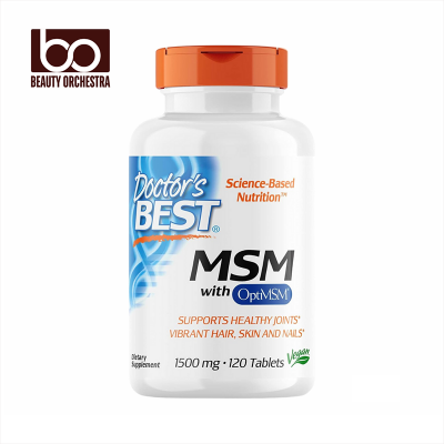 Picture of Doctor’s Best MSM with OptiMSM – 120 Tablets