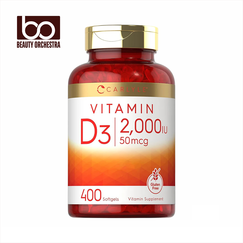 Picture of Carlyle Vitamin D3 2000IU - 400 Softgels