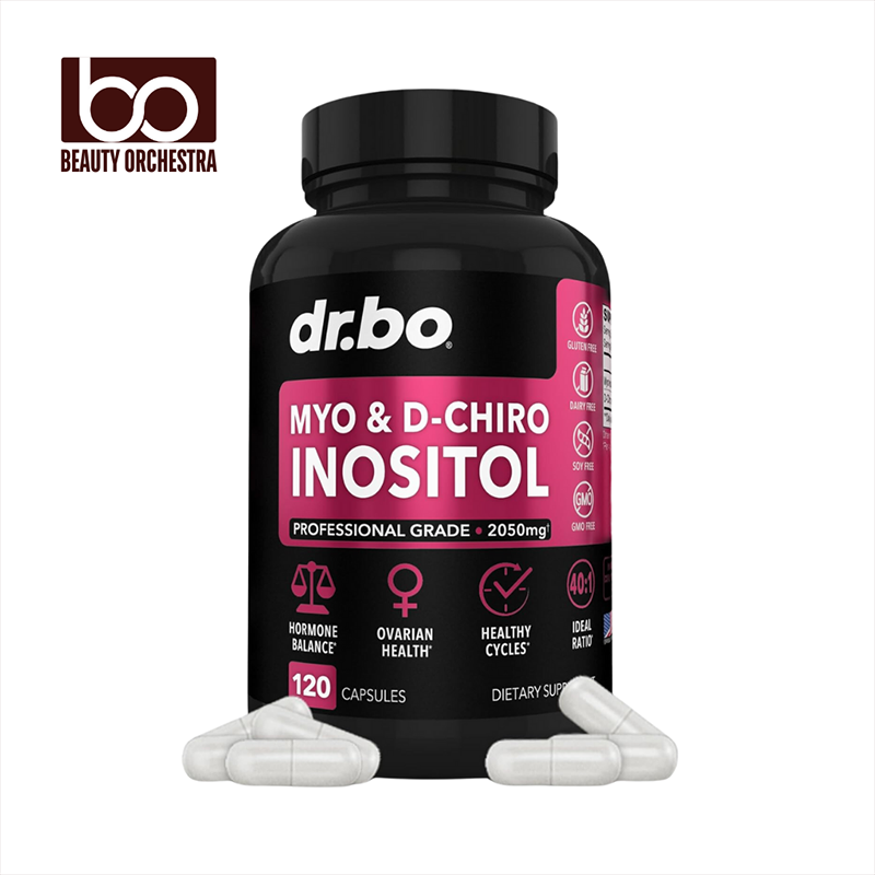 Picture of DR BO Myo-Inositol & D-Chiro Inositol - 120 Capsules