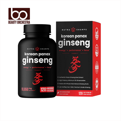 Picture of NutraChamps Korean Red Panax Ginseng - 120 Counts