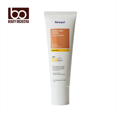 Picture of Re'equil Sheer Zinc Tinted Sunscreen - 50g