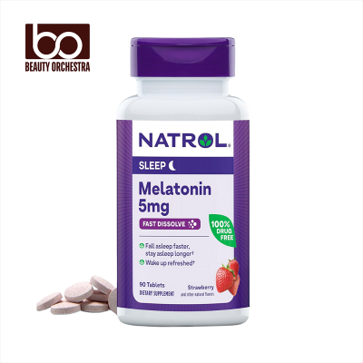 Picture of Natrol Sleep Melatonin 5mg Fast  Dissolve - 90 Tablets