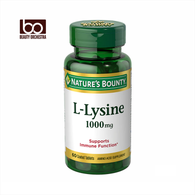 Picture of Nature's Bounty L-Lysine 1000mg - 60 Capsules