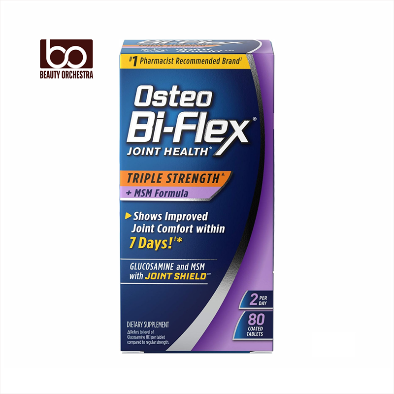 Picture of Osteo Bi-Flex Triple Strength with MSM - 80 Coated Tablets