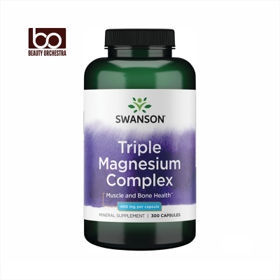 Picture of Swanson Triple Magnesium Complex 400mg - 100 Capsules