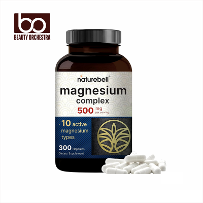 Picture of NatureBell Magnesium Complex Supplement 500mg - 300 Capsules (Expiry Date - 03/2026)