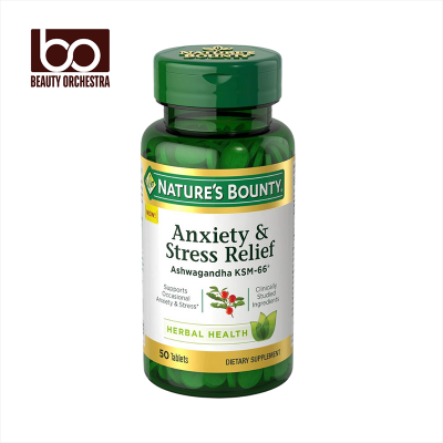 Picture of Nature's Bounty Anxiety & Stress Relief - 50 Tablets