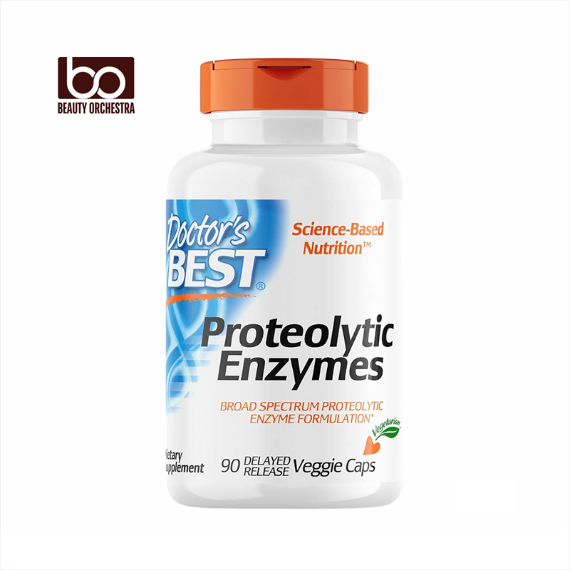 Picture of Doctor's Best Proteolytic Enzymes - 90 Veggie Caps