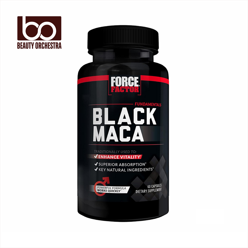 Picture of Force Factor Black Maca 1000mg - 60 Capsules