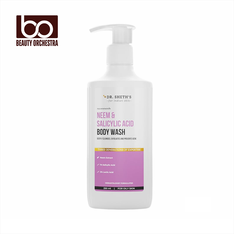 Picture of Dr. Sheth's Neem & Salicylic Acid Body Wash - 250ml