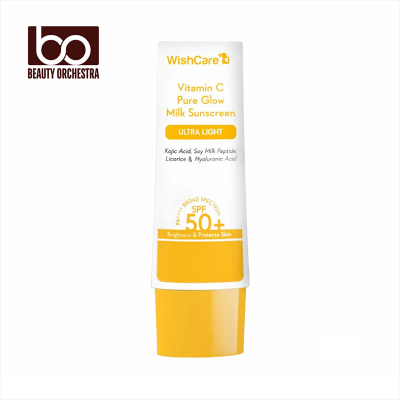 Picture of WishCare Vitamin C Pure Glow Milk Sunscreen - 50g