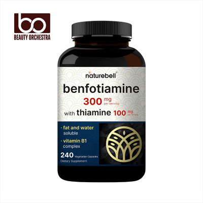 Picture of NatureBell Benfotiamine 300mg With Thiamine 100mg - 240 Veggie Capsules
