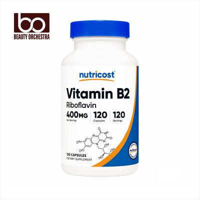 Picture of Nutricost Vitamin B2 Riboflavin 400mg - 120 Capsules