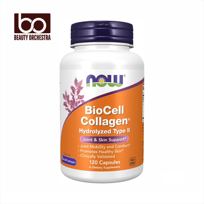 Picture of NOW BioCell Collagen® Hydrolyzed Type II - 120 Capsules