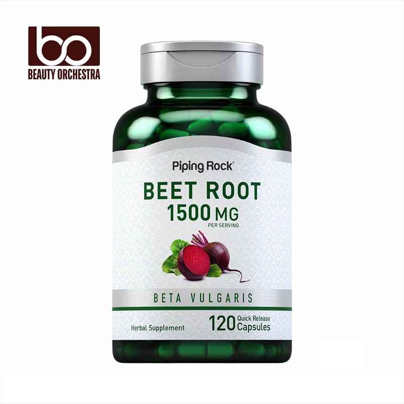 Picture of Piping Rock Beet Root 1500 mg - 120 Capsules