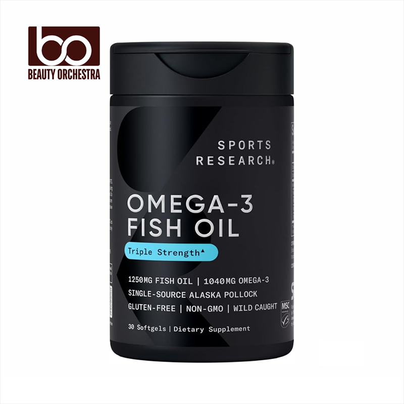 Picture of Sports Research Omega-3 Fish Oil 1250 mg - 30 Softgels