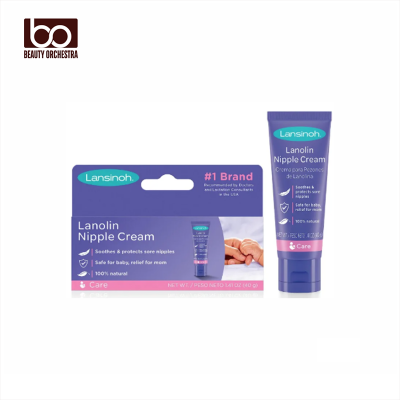 Picture of Lansinoh Lanolin Nipple Cream Safe for Baby and Mom Breastfeeding Essentials, 1.41 Ounces (USA) - 40g