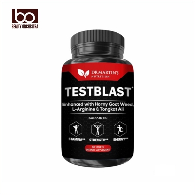 Picture of Dr. Martins TESTBLAST Naturally Boost Stamina Endurance Burn Fat & Build Lean Muscle Mass 60 Count