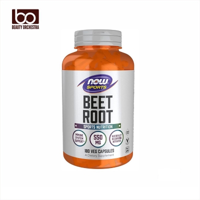 Picture of NOW Sports Beet Root Sports Nutrition Immune System Support 550 MG Naturally Occurring Nitrates 180 Veg Capsules