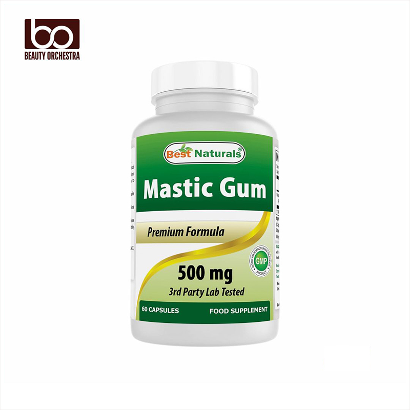 Picture of Best Naturals Mastic Gum 500 mg 60 Capsules